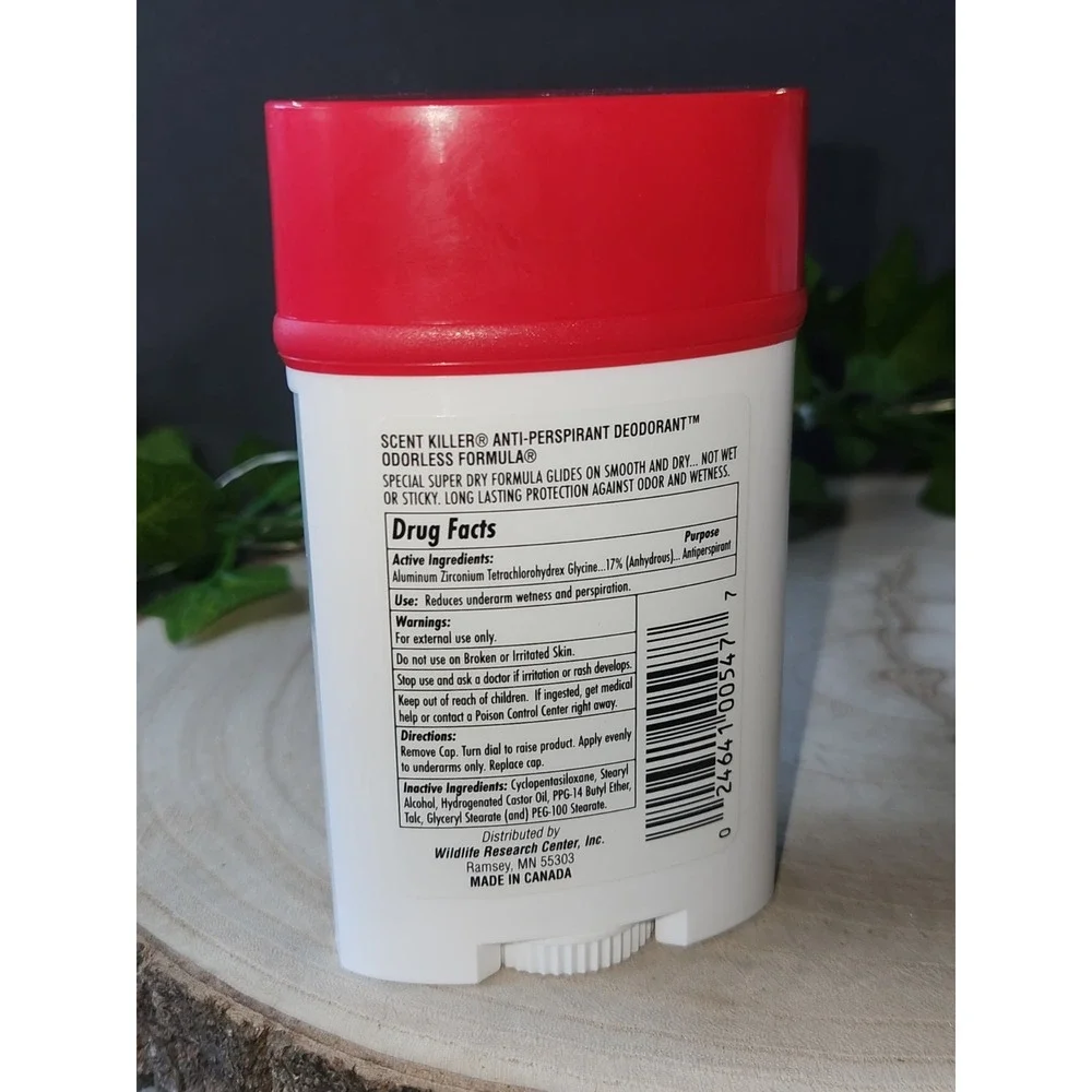 Wildlife Research Center Scent Killer Gold Antiperspirant & Deodorant, Unscented